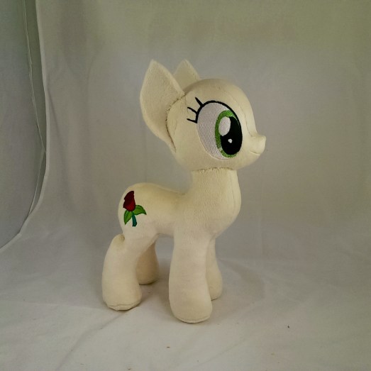 Roseluck plushie WIP 