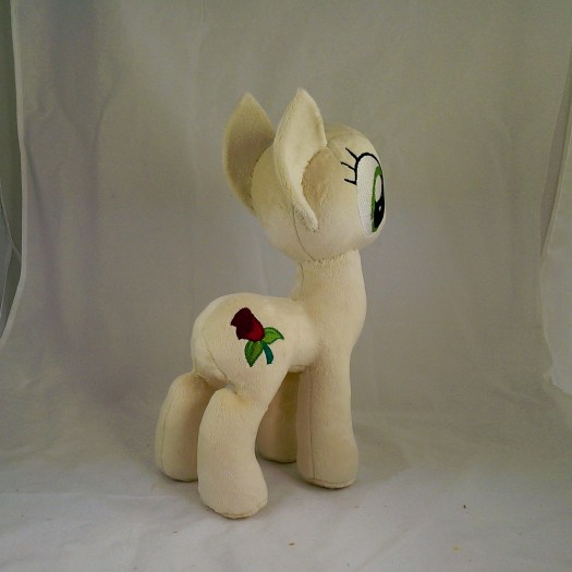 Roseluck plushie WIP 