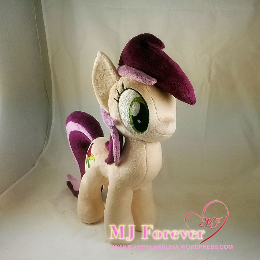 Roseluck plushie sewn by meee!!!!
