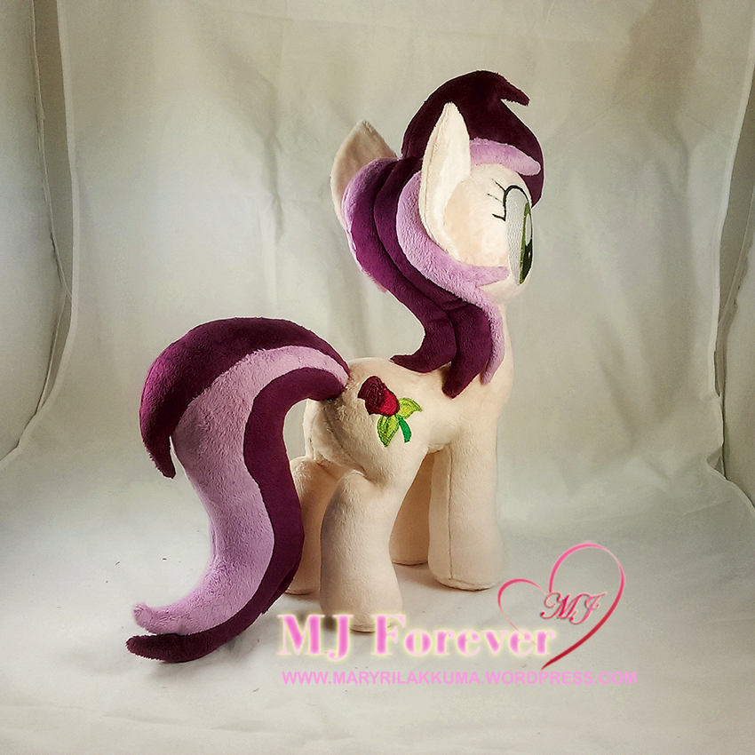 Roseluck plushie sewn by meee!!!!