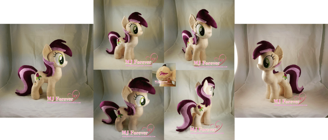 Roseluck plushie sewn by meee!!!!