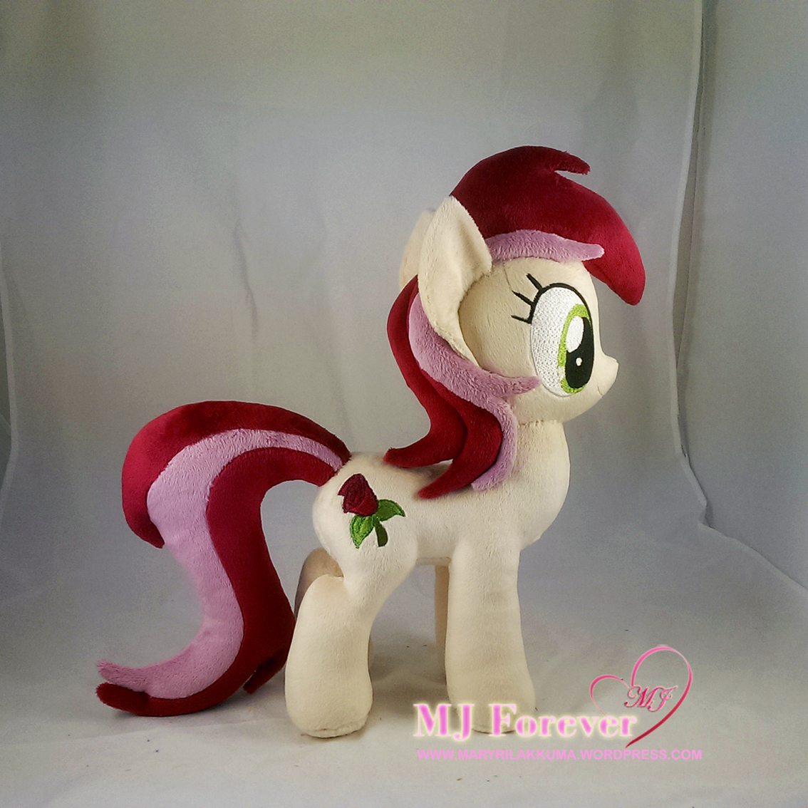 Roseluck #2 plushie by me!  :)