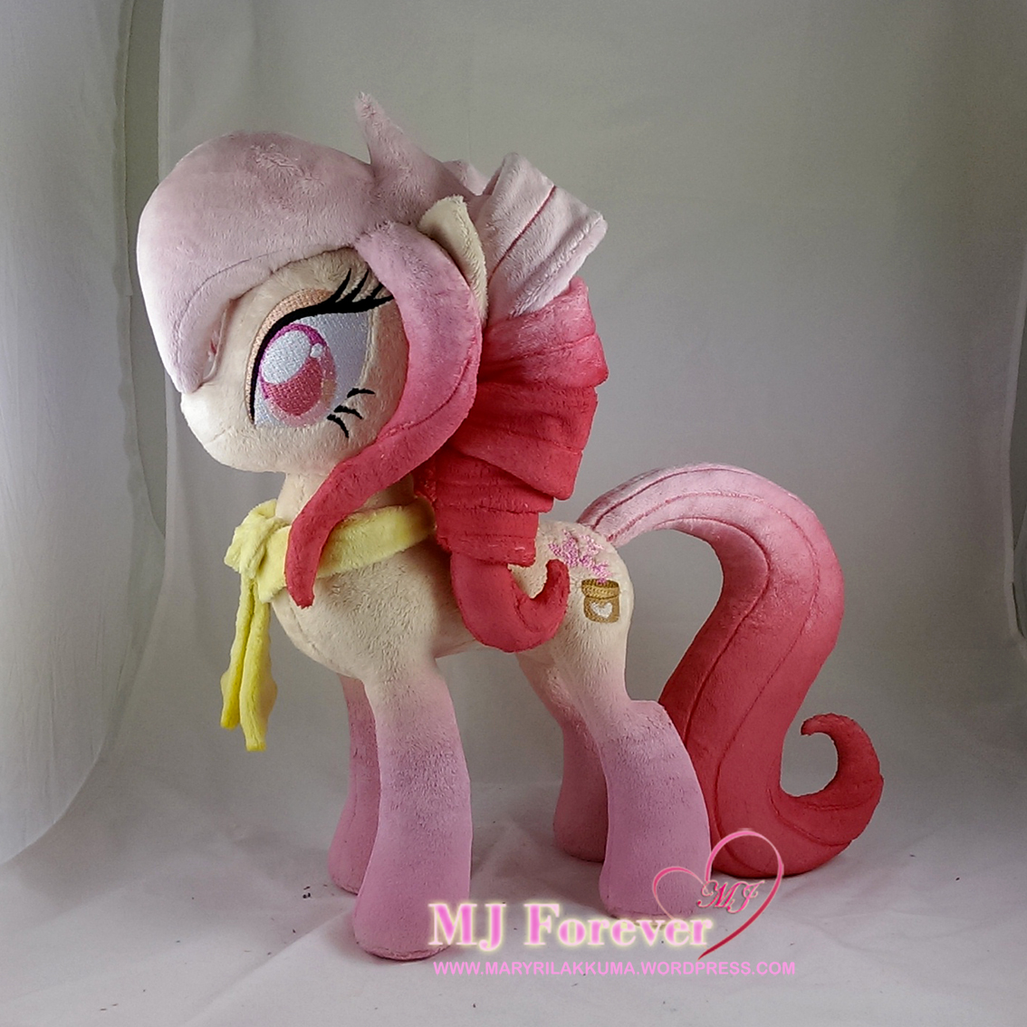 Autumn Orchid plushie (my OC) sewn by meee!!!!!