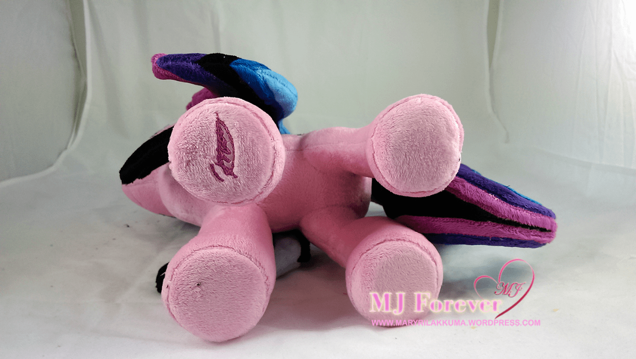 Mardelia plushie (my ponysona) sewn by meee!!!!!