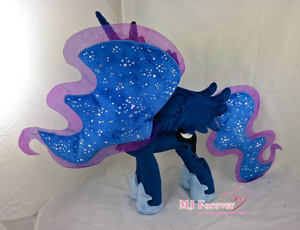 Princess Luna plushie v2.0 by meeee!!!!!
