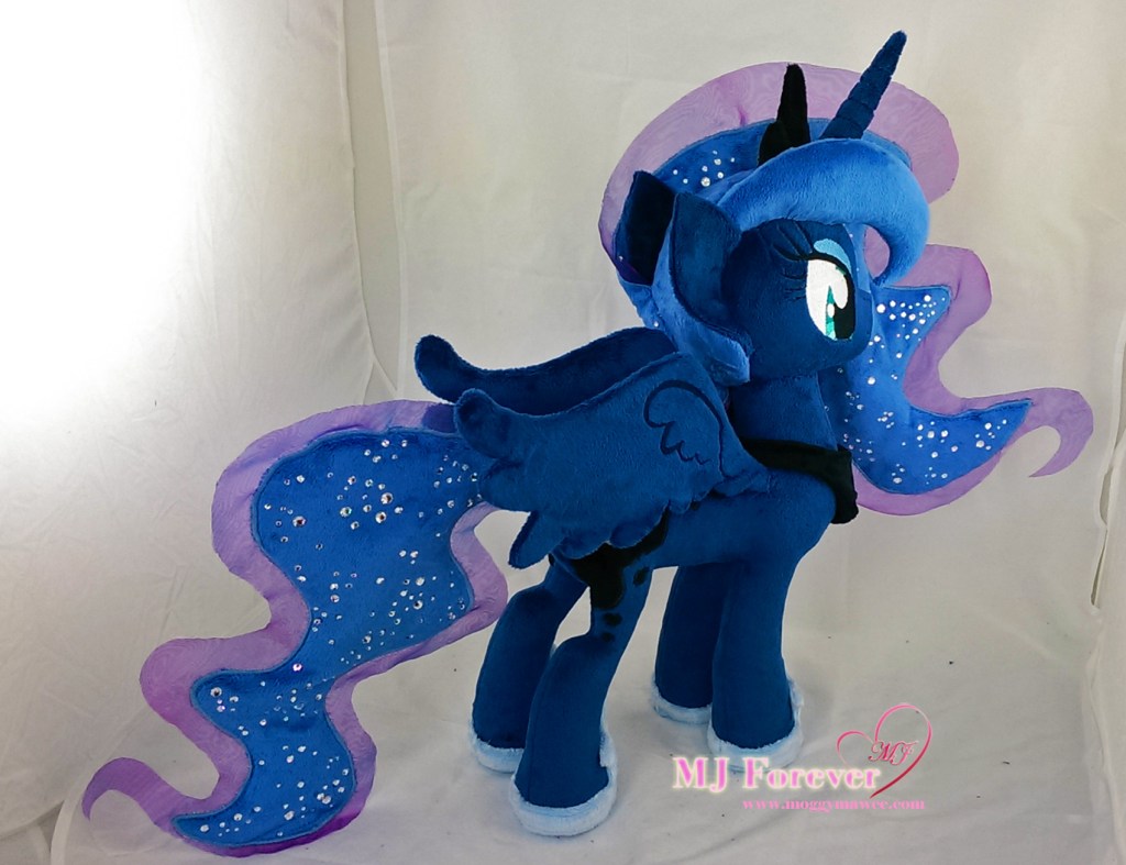 Princess Luna plushie v2.0 by meeee!!!!!