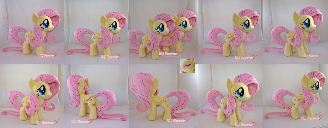 Fluttershy plushies sewn by meee!!!!!