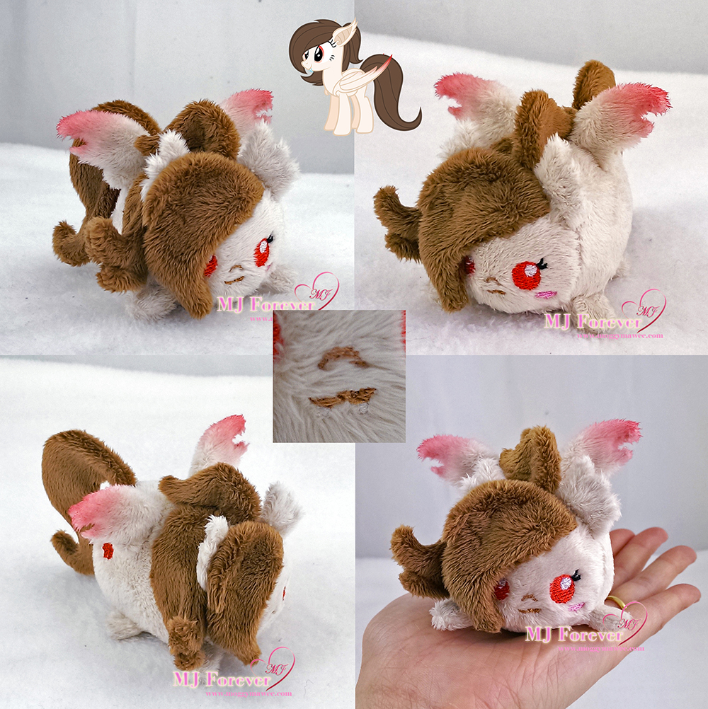 Rose Petal (OC) tsum plushie sewn by meee!!!!!