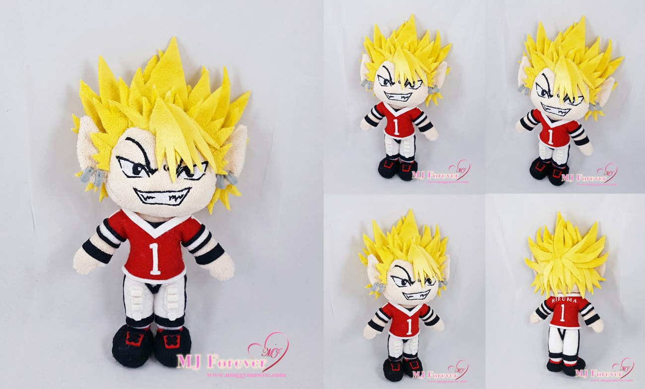 Yoichi Hiruma Plush sewn by meee!!